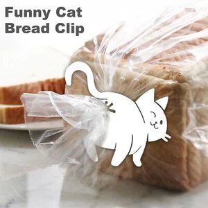 Cat Butt Bread Bag Tie Reusable Clip 3D Printed With License Set of 2 NEW 2025 - Picture 1 of 7