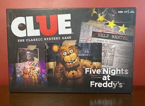 Five Nights at Freddy's CLUE Board Game 2018 100% Complete Great Condition! FNAF - Picture 1 of 11