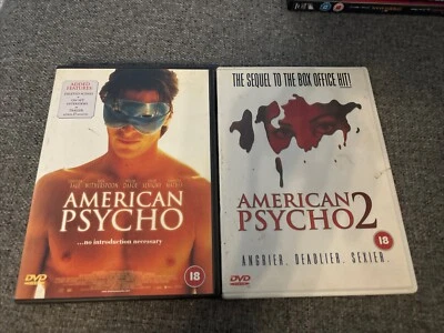 American Psycho 1 & 2 (DVD x 2) - Image 1 of 3