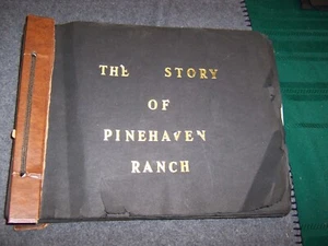 Vintage 1930's Photo Album The Story of Pinehaven Ranch Montana 250 Photos - Picture 1 of 21