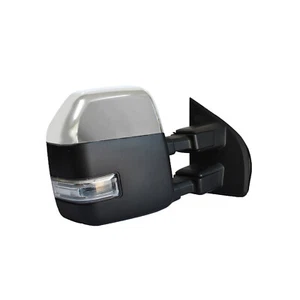 Espejo retrovisor de remolque apto para camioneta Ford F250 17-20 eléctrico térmico lado derecho tapa cromada - Imagen 1 de 10
