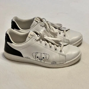 Ellen Degeneres Chapanima US Size 10M Ladies Shoes Dog Leather - Picture 1 of 12
