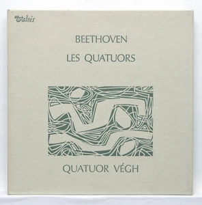 VEGH QUARTET ⸺ BEETHOVEN complete string quartets ⸺ VALOIS CMB83 10xLPs box EX - Imagen 1 de 3