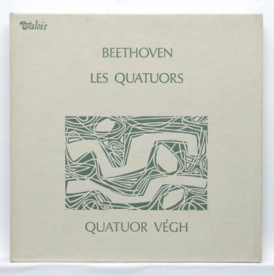 VEGH QUARTET ⸺ BEETHOVEN complete string quartets ⸺ VALOIS CMB83 10xLPs box EX - Image 1 of 3