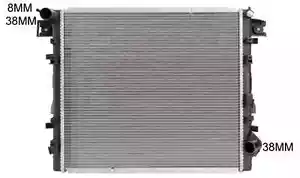 Radiator For Jeep Wrangler JK 2.8L Turbo Diesel 2007- Auto Man *No Cap* 4X4 New - Picture 1 of 1