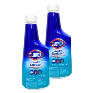 2x Clorox Laundry Sanitizer (Bleach Free) Color-Safe Active Fresh 16 oz Bottles - Picture 1 of 6