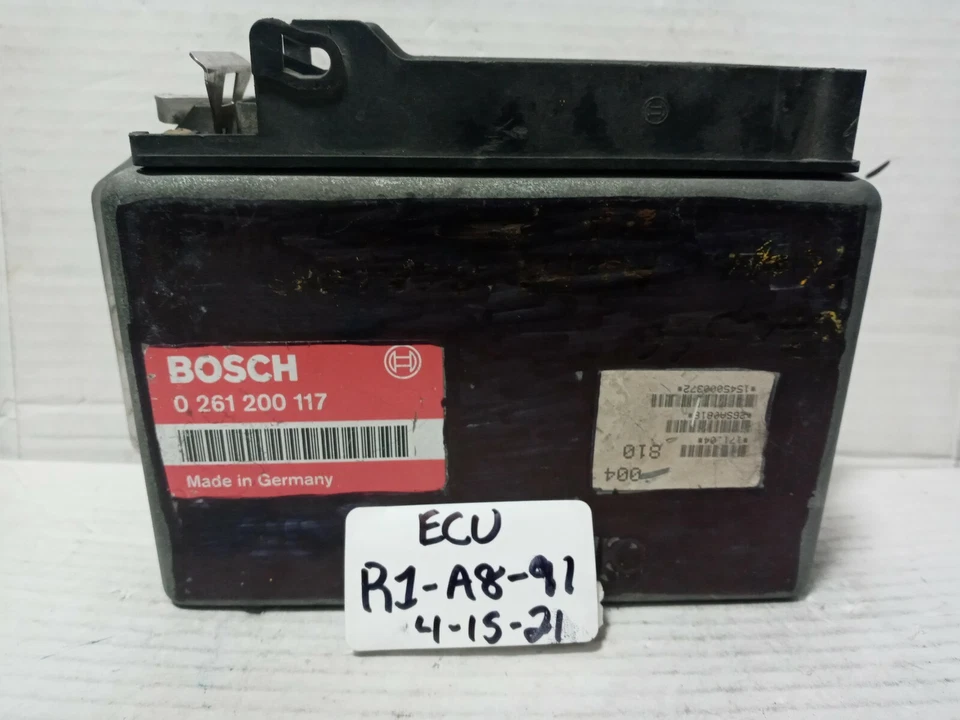 91-93 ALFA ROMEO 164 BOSCH MOTOR MÓDULO INFORMÁTICO ECU ECM, 0 261 200 117 Foto 1 de 4