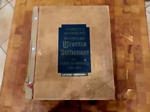 Vintage 1963 Webster's New International Dictionary Unabridged New Edition L9.24 - Bild 1 von 11