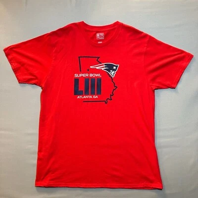 Camiseta de fútbol americano para hombre Fanatics NFL Pro Line Super Bowl LIII New England Patriots Foto 1 de 4