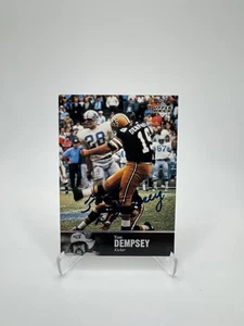 1997 Upper Deck NFL Legends Tom Depsey Autographed Card #98 SSP HOF Legend! - Picture 1 of 2