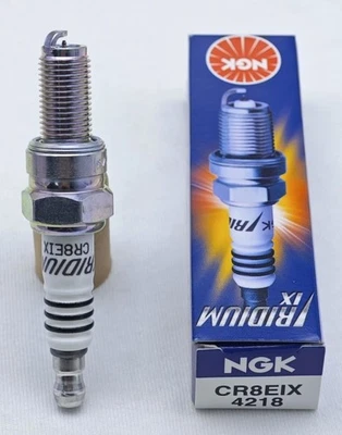 NGK CR8EIX Iridium IX Spark Plug YFZ450 YFZ450R Raptor 700 LTR450 OEM - Image 1 of 4