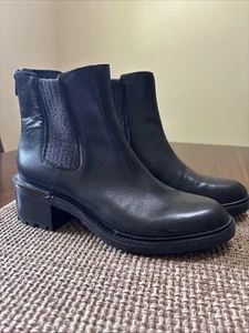 Vince Camuto Damen-Stiefelette Kelivena schwarz weiches Leder Größe 10M - Bild 1 von 9