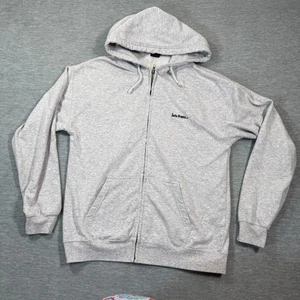 Jets Frans Hoodie Men S Gray Zip Up Sweatshirt Lightweight Casual Streetwear - Picture 1 of 7