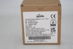 Apollo SC2900-001APO Conventional Manual Call Point- NEW - FREE UK MAINLAND POST - Picture 1 of 5