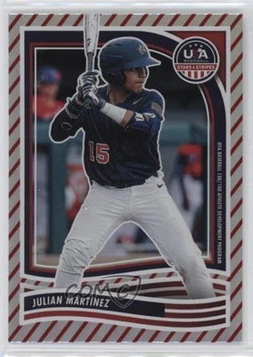 2024 Panini Stars and Stripes Stripes Julian Martinez #105 - Image 1 of 2