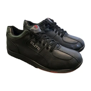 Zapatos de boliche Elite para hombre talla 9,5 cómodos/negro Atlas   - Imagen 1 de 13