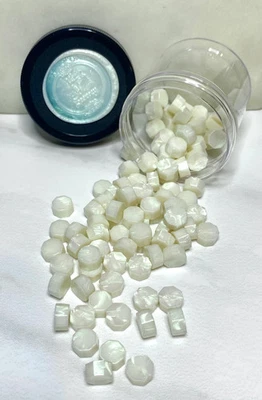 100个女神绿色虹彩密封蜡珠 — 第 1/3 张图片