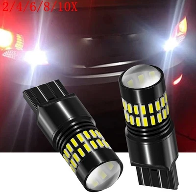 AUXITO 7443 7443 LED DRL Daytime Running Light Bulb  Xenon White 2400LM 2/10x - Image 1 of 4