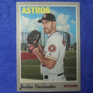 2019 Topps Heritage #14: Justin Verlander [Clothe] (INS-14) - Picture 1 of 1