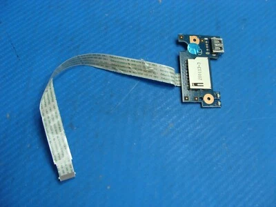 Placa lectora de tarjetas USB para computadora portátil HP 17.3" 17z-ca000 OEM con cable 6050A2979801 Foto 1 de 2