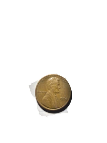 1974 Penny No MINT MARK RARE AND FINE CONDITION Cover
