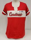 Brand New Women's Genuine Merchandise Mlb St. Louis Cardinals Short Sleeve Shirt