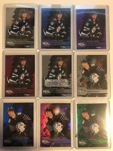 20-21 Skybox Metal Universe MARK SCHEIFELE LOT (9) Precious Metal Gems Green/10+ - Picture 1 of 1