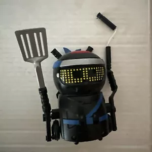 Spinmaster Ninja Bots Battling Robot Black TESTED/WORKING 🥷 - Picture 1 of 7