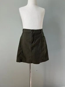 Girls Army Green Cotton Skirt by Copper Key sz medium - Picture 1 of 4