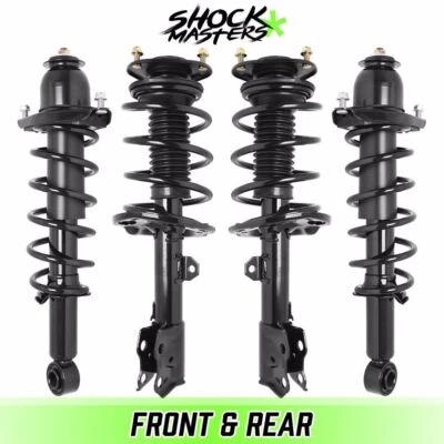 Set 4 Front Complete Struts Rear Shocks For 2014-2019 Toyota Corolla Foto 1 de 4
