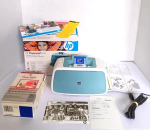 HP Photosmart A526 Photo Inkjet Printer Photo Printer *28 Pages* w/ Extras & Box - Picture 1 of 24