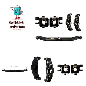 Brass Steering Blocks Knuckle, Steering Link and Caster Blocks C-Hubs Set for... - Picture 1 of 10