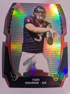 2014 Topps Chrome Football Refractor Die Cut Rookie #CRDC-TS Tom Savage - Bild 1 von 3