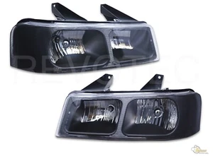 Faros de repuesto negros estilo OE para Express Van Savana 2003-2020 diestro + diestro - Imagen 1 de 7
