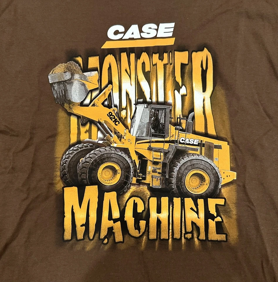CASE Monster Machine Brown Long Sleeve Shirt - Image 1 of 4