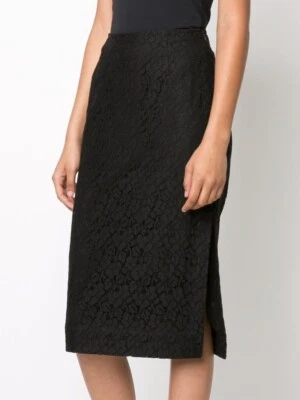 Falda lápiz negra DEREK LAM 10 CROSBY para mujer talla 6 trabajo carrera Foto 1 de 4