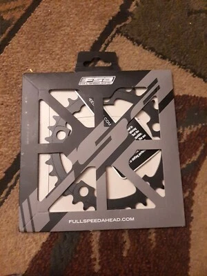 FSA Pro Road crankset chainring 34T 110 BCD aluminum 10 11 speed black 371-0234C - Image 1 of 4