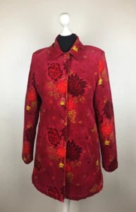 Kenzo Jungle Girls Velur Coat Trench Jacket 100% Cotton Size 16 years - Picture 1 of 6