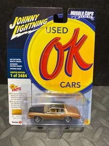 1/64 JOHNNY LIGHTNING 1980 CHEVROLET MONTE CARLO CARMEL POLY TU-TONE OK USED CAR - Picture 1 of 2