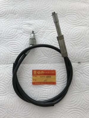 NOS SUZUKI 34910-30910 Superseded by 34910-45114 - SPEEDOMETER CABLE last one - Image 1 of 3