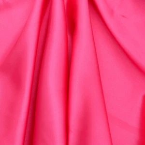 Hot Pink Polyester Satin Fabric | 3.5 yds. x 42 in. - Picture 1 of 9