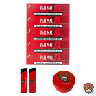 5 Pack Pall Mall Red Xtra Filterhlsen + Taschenaschenbecher und FZ