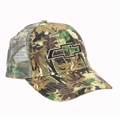 Chevrolet Chevy Bowtie Logo Camo Tarn US Car Basecap Mütze Trucker Baseball Cap