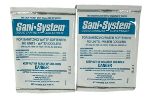 Pro Products Sani-System Reverse Osmosis System Sanitizer 2 Pack .025 oz Sealed - Picture 1 of 4