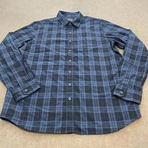 5.11 Tactical Shirt Mens Large Plaid Long Sleeve Snap Button Concealed Carry - Picture 1 of 10