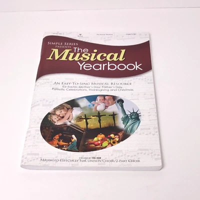 Ed Kee Musical Yearbook 2010 for Unison/2 Part Choir Christian Music Songbook  - Image 1 of 4