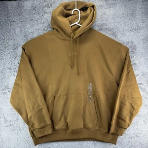 GAP Oversized Mini Logo Hoodie Vintage Soft Palomino Brown Mens SIZE XL - Picture 1 of 9