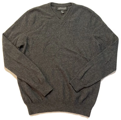 Suéter Harrison Davis Para Hombres 100% Cachemira Cuello en V Deportivo Diseñador Informal Vestido L Foto 1 de 4