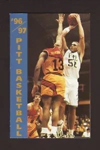 Pittsburgh Panthers--Horario de bolsillo de baloncesto 1996-97--TCI - Imagen 1 de 2