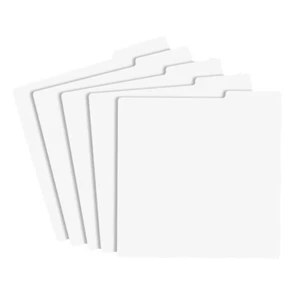 Alphabetically Sorted Classification Cards for Efficient For Record Management - Picture 1 of 14